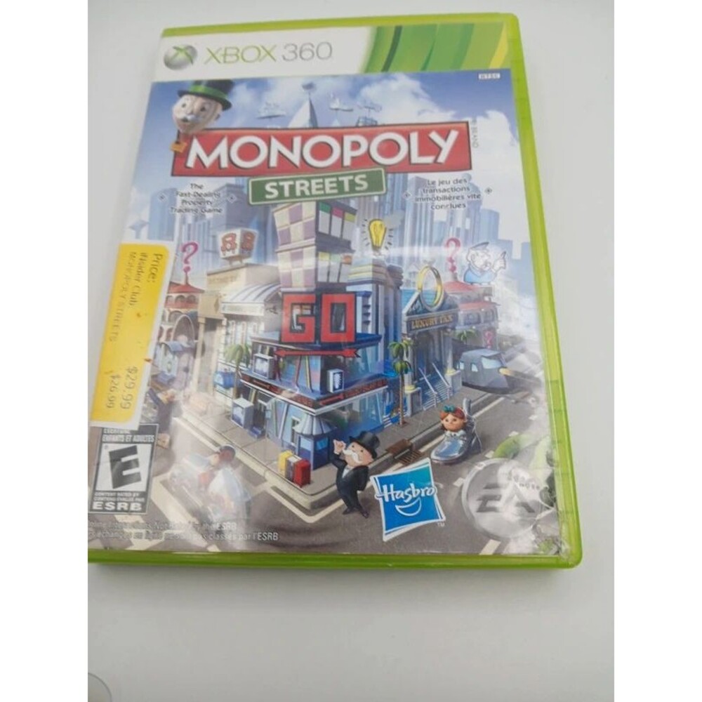 Xbox 360 Monopoly Streets game Hasbro